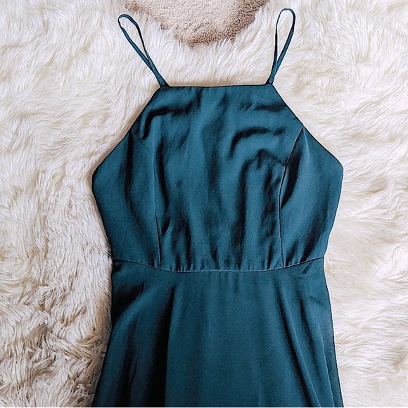 Lulus Mythical Kind of Love Dark Green Maxi Dress - Picture 6 of 7